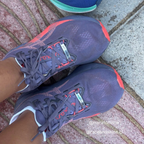 "HOT GIRLS RUN HALFS" - Shoe tag