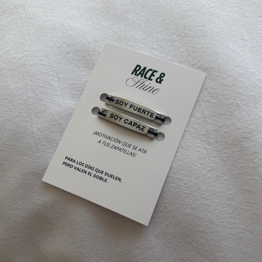 "SOY FUERTE - SOY CAPAZ" - Shoe tag