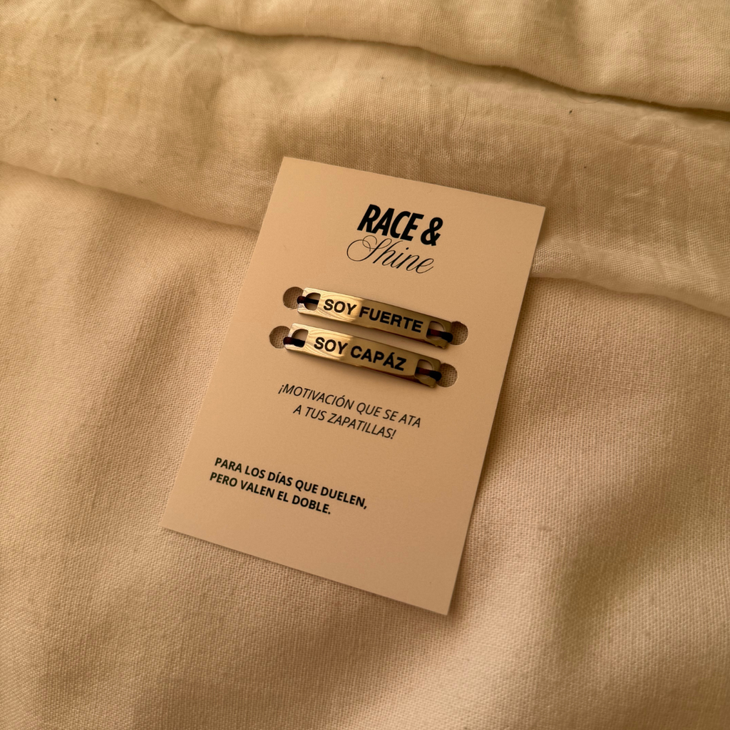 "SOY FUERTE - SOY CAPAZ" - Shoe tag