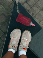 "RUN LIKE A GIRL" - Shoe tag